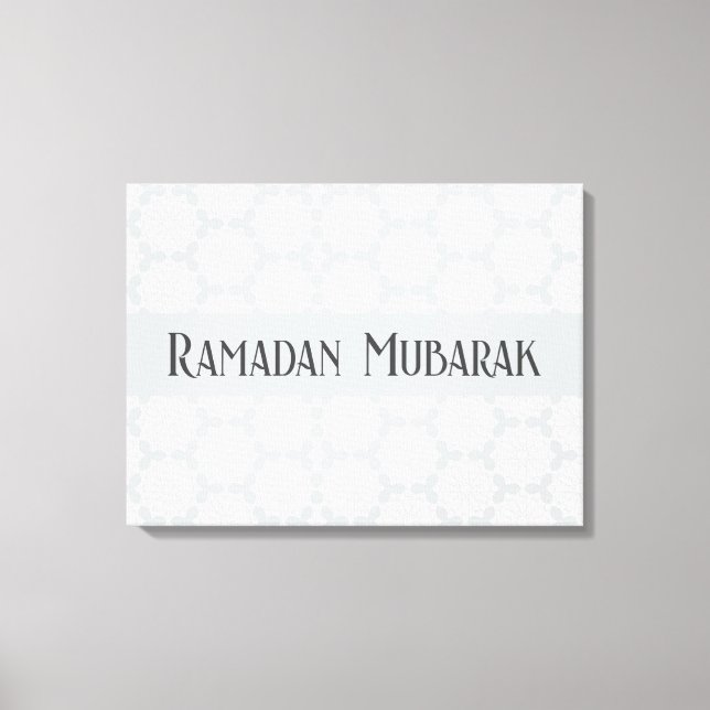Islamic Geometric Pattern Canvas Print (Front)