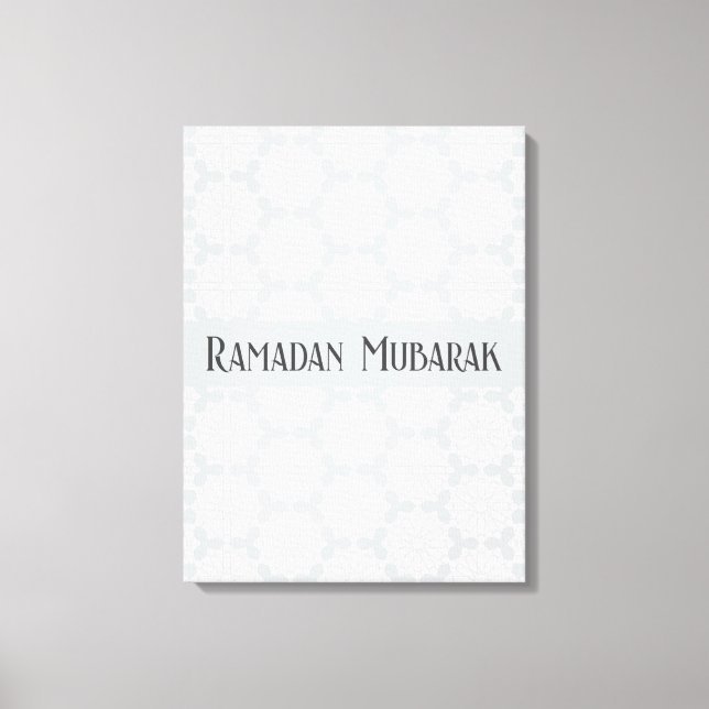 Islamic Geometric Pattern Canvas Print (Front)