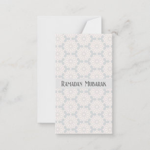 Islamic Geometric Pattern Card