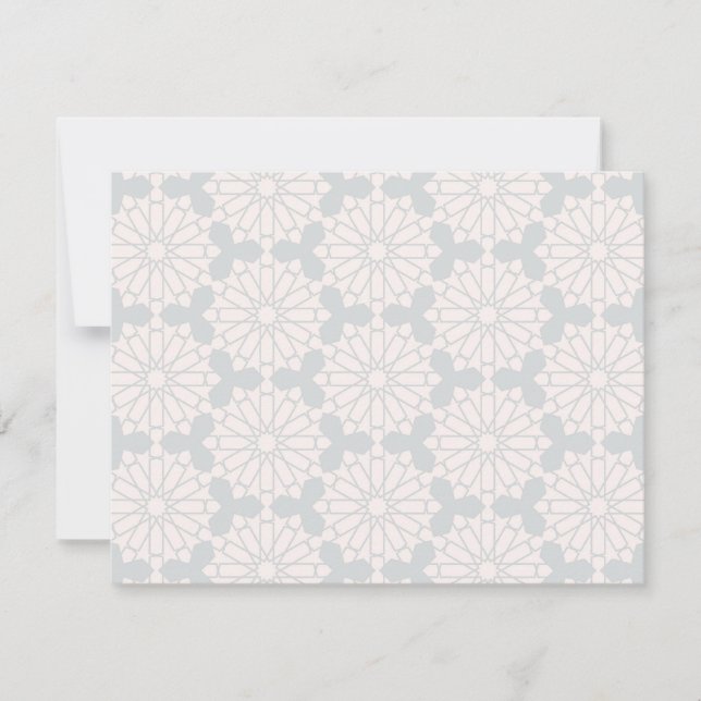 Islamic Geometric Pattern Card (Front)