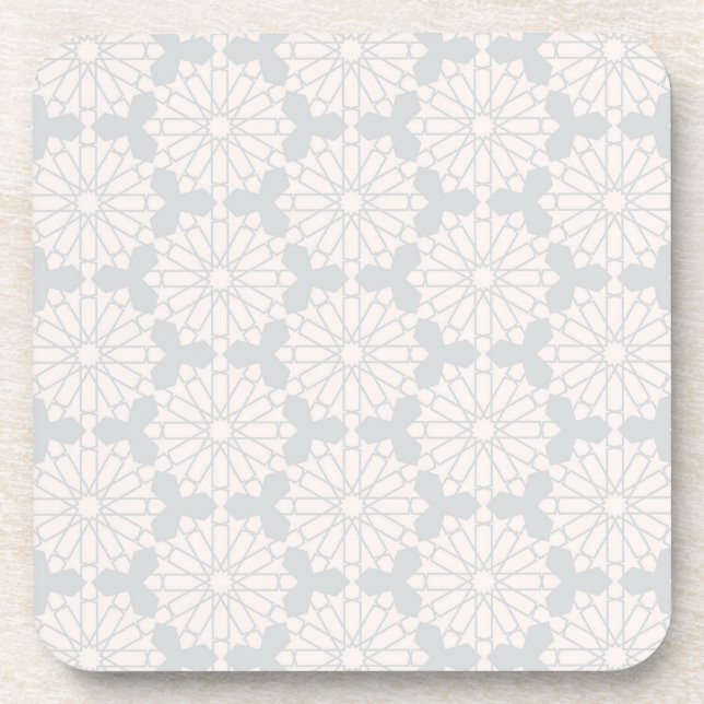 Islamic Geometric Pattern Coaster (Front)