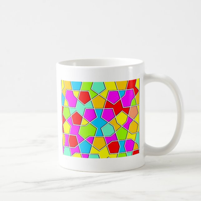 islamic geometric pattern coffee mug (Right)