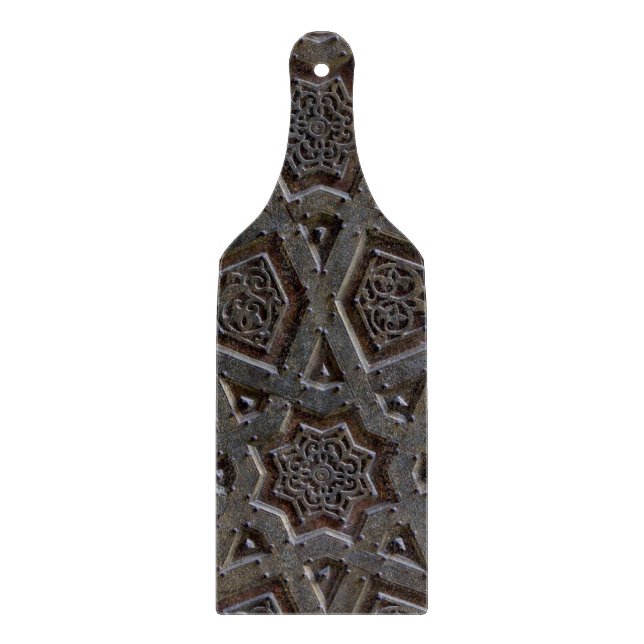Islamic Geometric Pattern Cutting Board (Front)