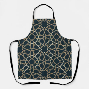 Islamic Geometric Pattern Design Abstract   Apron