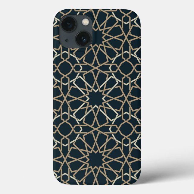 Islamic Geometric Pattern Design Abstract  Case-Mate iPhone Case (Back)