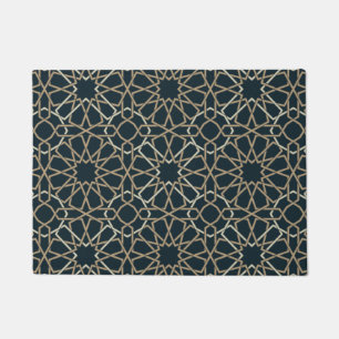 Islamic Geometric Pattern Design Abstract  Doormat