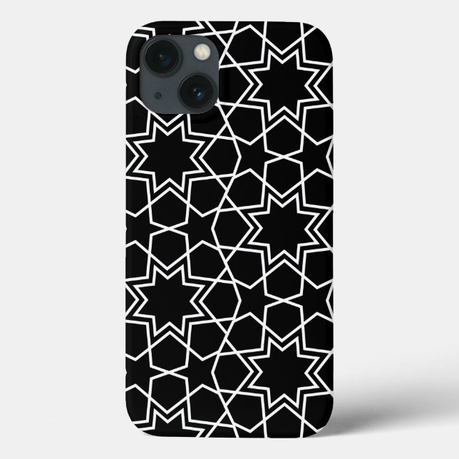 Islamic Geometric Pattern Design Arabic Abstract Case-Mate iPhone Case (Back)