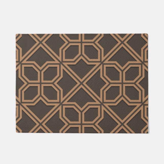 Islamic Geometric Pattern Design Doormat (Front)