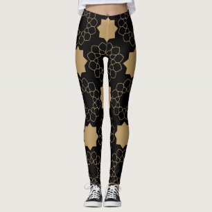 Islamic Geometric Pattern Design Turkish    Leggings