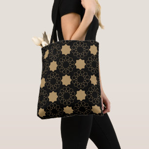 Islamic Geometric Pattern Design Turkish Tote Bag