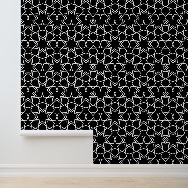 Islamic Geometric Pattern Design- Unique Modern  Wallpaper (Application)