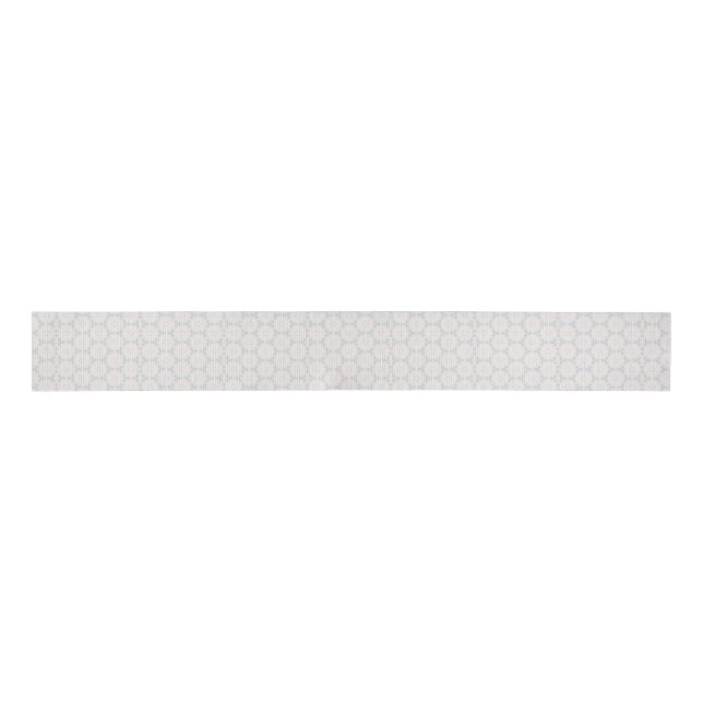 Islamic Geometric Pattern Grosgrain Ribbon (Front)