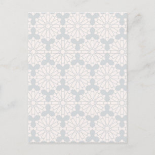 Islamic Geometric Pattern Holiday Postcard