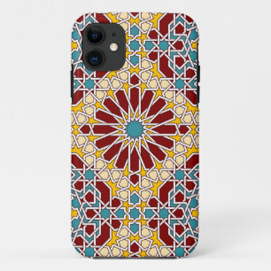Islamic geometric pattern iphone case