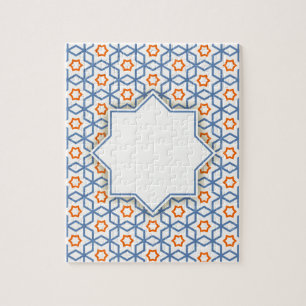 islamic geometric pattern jigsaw puzzle