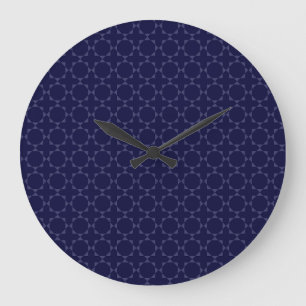  Islamic geometric pattern  Large Clock