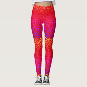 Islamic geometric pattern leggings