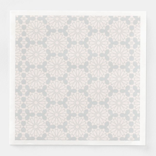 Islamic Geometric Pattern Napkin (Front)