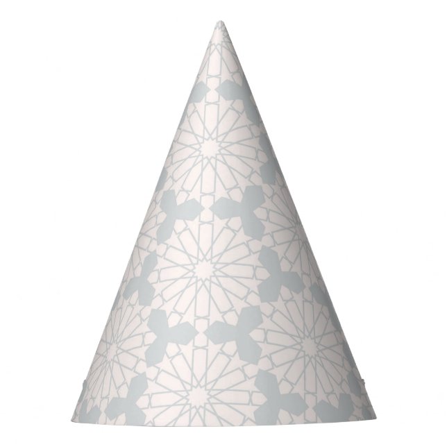 Islamic Geometric Pattern Party Hat (Front)