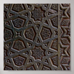 Islamic Geometric Pattern Poster