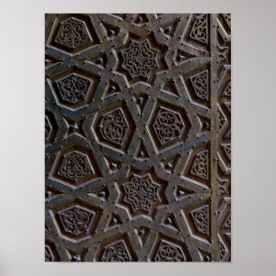 Islamic Geometric Pattern Poster