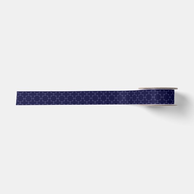  Islamic geometric pattern  Satin Ribbon (Front)