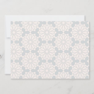 Islamic Geometric Pattern Save The Date