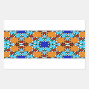 Islamic geometric pattern sticker