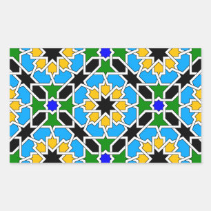 Islamic geometric pattern sticker