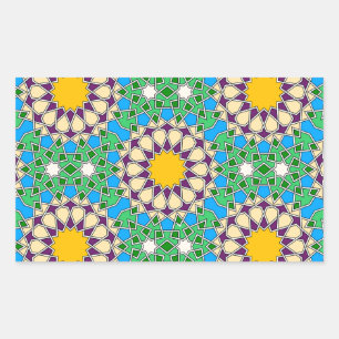 Islamic geometric pattern sticker