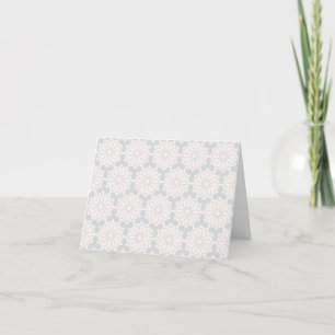 Islamic Geometric Pattern Thank You Card