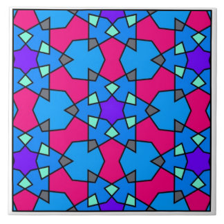 Islamic geometric pattern tile