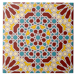 Islamic Decorative Ceramic Tiles | Zazzle.co.uk