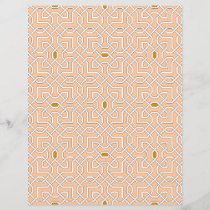 Islamic geometric patterns Paper Sheet