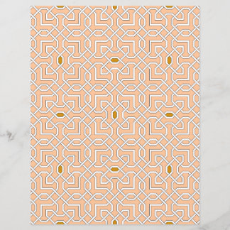 Islamic geometric patterns Paper Sheet