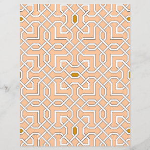 Islamic geometric patterns Paper Sheet