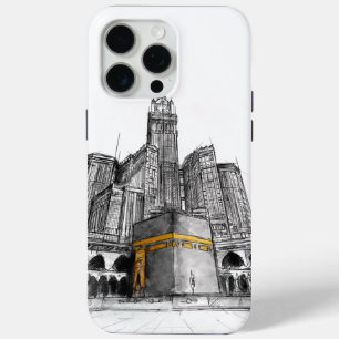 Islamic iPhone Case - Sketch of Kaaba Makkah