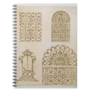 Islamic ironwork grills for windows and wells, fro notebook