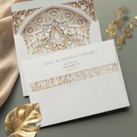 Islamic Lace-Effect Wedding