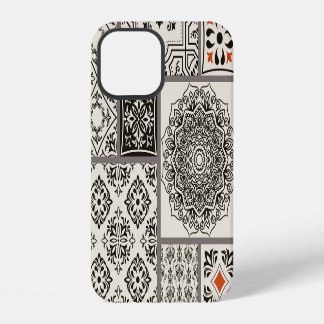 Islamic Majolica Pottery Tile Pattern iPhone 12 Case