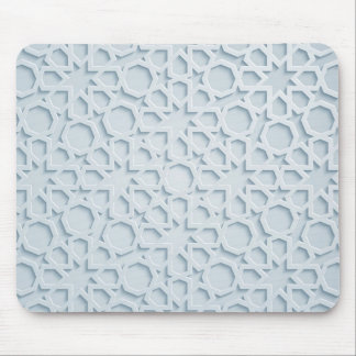islamic moroccan geometric pattern mousepad