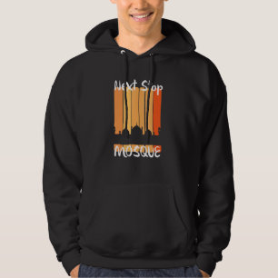 Islamic Muslim Mosque Masjid Retro Graphics Hoodie