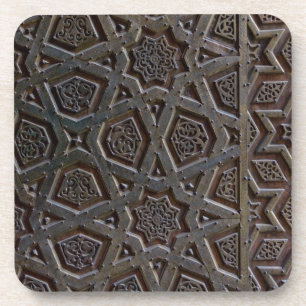Islamic Pattern Ceramic Tile Coaster