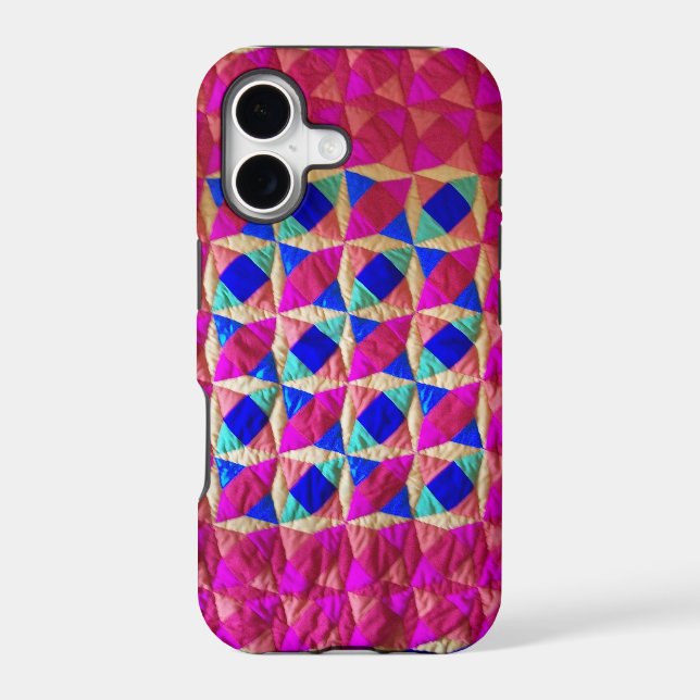 Islamic Pattern Faux Patchwork Photograph (Back)
