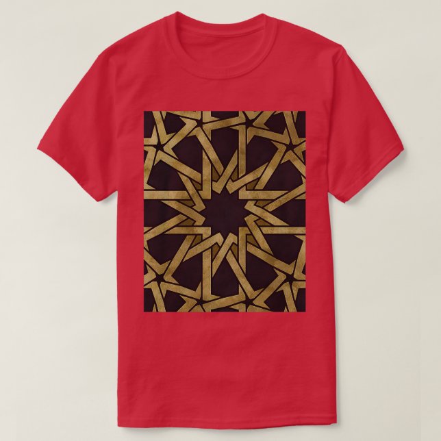 Islamic Pattern Graphic  T-Shirt (Design Front)
