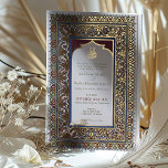Islamic Purple Plum Wedding Ottoman Turkish<br><div class="desc">Islamic Art Nouveau Vintage wedding invitations by Alphonse Mucha in a floral, romantic, and whimsical design. Victorian flourishes complement classic art deco fonts. Please enter your custom information, and you're done. If you wish to change the design further, simply click the blue "Customise It" button. Thank you so much for...</div>