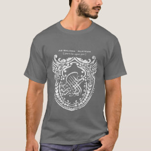 Islamic Shield Grey T-Shirt