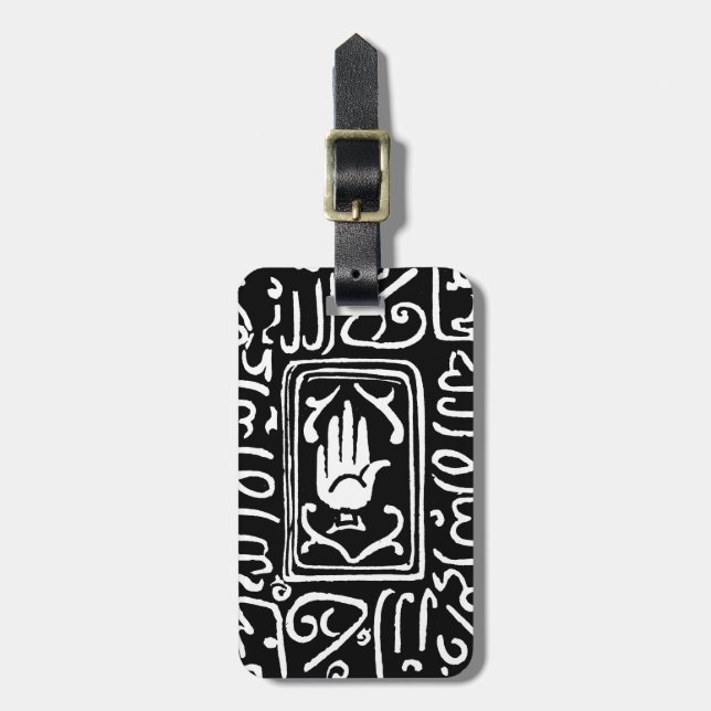 Islamic Symbol Luggage Tag (Front Vertical)