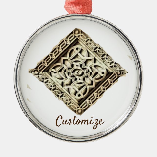 Islamic Temple Architecture Thunder_Cove Metal Tree Decoration (Front)