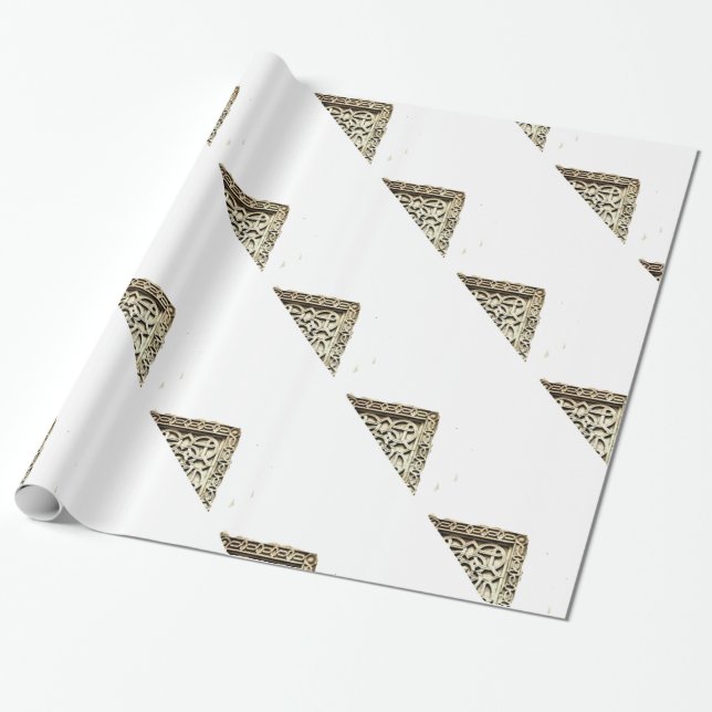 Islamic Temple Architecture Thunder_Cove  Wrapping Paper (Unrolled)